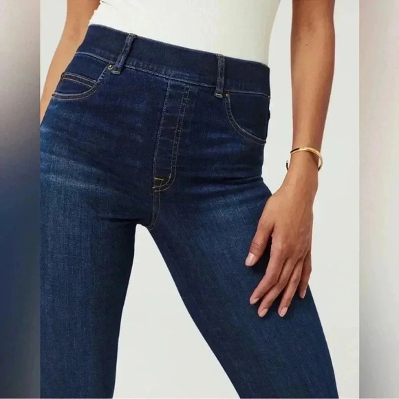 Spandex Women’s Flare Jeans, Color: Midnight Shade Size:S/P High-Rise NW… - Picture 5 of 15